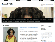 Tablet Screenshot of naturallyfitqt.com